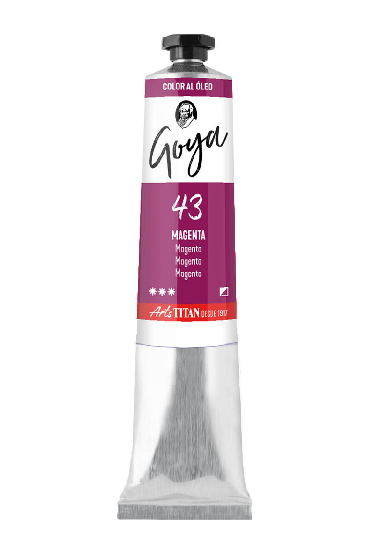 Óleo Titan Goya – Magenta nº 43 tubo 20 ml