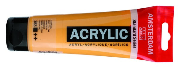 Acrílico Amsterdam Standard Series – Amarillo Oro nº 253 – 20 ml