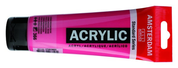 Acrílico Amsterdam Standard Series – Rosa Quinacridona nº 366 – 20 ml