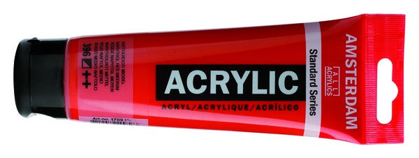 Acrílico Amsterdam Standard Series – Rojo Naftol Medio nº 396 – 20 ml