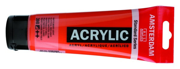 Acrílico Amsterdam Standard Series – Rojo Naftol Claro nº 398 – 20 ml