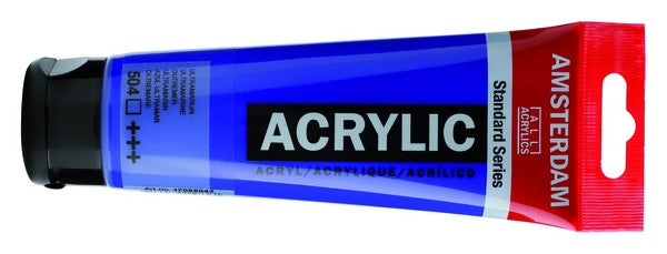 Acrílico Amsterdam Standard Series – Azul Ultramar nº 504 – 20 ml
