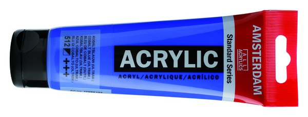 Acrílico Amsterdam Standard Series – Azul Cobalto Ultramar nº 512 – 20 ml