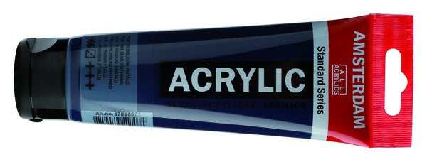 Acrílico Amsterdam Standard Series – Azul Prusia Ftalo nº 566 – 20 ml