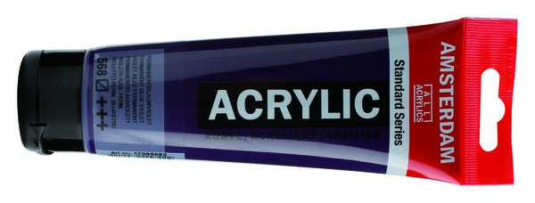 Acrílico Amsterdam Standard Series – Violeta Azul Permanente nº 568 – 20 ml