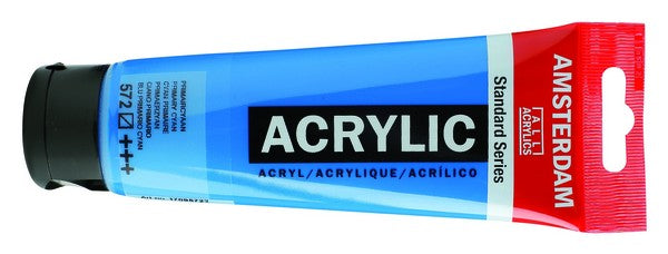 Acrílico Amsterdam Standard Series – Azul Cyan Primario nº 572 – 20 ml