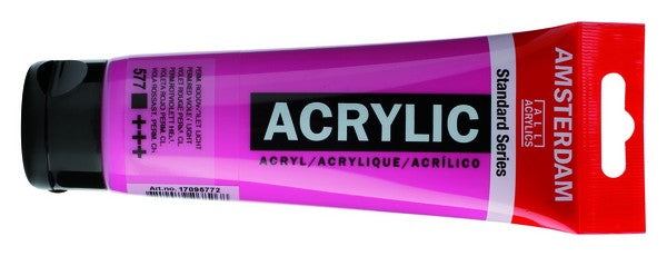 Acrílico Amsterdam Standard Series – Violeta Rojo Permanente Claro nº 577 – 20 ml