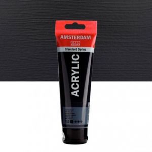Acrílico Amsterdam 120 ml - Negro Bujia
