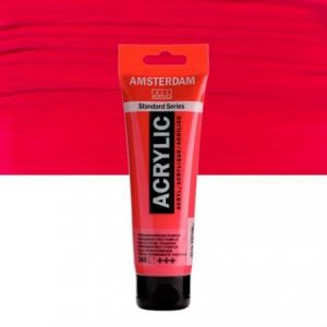 Acrílico Amsterdam 120 ml - Rojo Permanente Púrpura