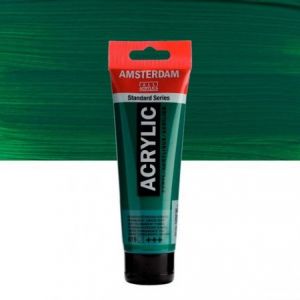 Acrílico Amsterdam 120 ml - Verde Permanente Oscuro