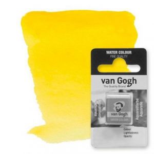 Acuarela Van Gogh – Amarillo Azo Claro nº 268 – Medio godet
