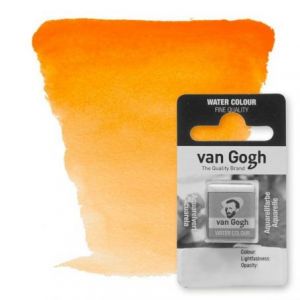Acuarela Van Gogh – Anaranjado Permanente nº 266 – Medio godet