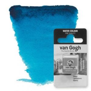 Acuarela Van Gogh – Azul Turquesa nº 522 – Medio godet