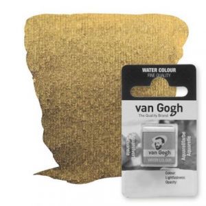 Acuarela Van Gogh – Oro Claro nº 802 – Medio godet