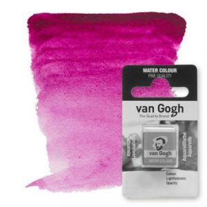 Acuarela Van Gogh – Rojo Púrpura Quinacridona nº 592 – Medio godet