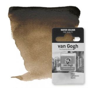 Acuarela Van Gogh – Sepia nº 416 – Medio godet