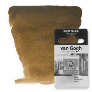Acuarela Van Gogh – Tierra Sombra Natural nº 408 – Medio godet