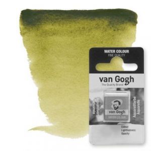 Acuarela Van Gogh – Verde Oliva nº 620 – Medio godet