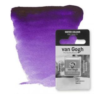 Acuarela Van Gogh – Violeta Azul Permanente nº 568 – Medio godet