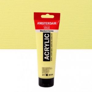 Acrílico Amsterdam 120 ml - Amarillo Limón Permanente Claro 217