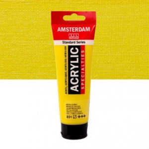 Acrílico Amsterdam 120 ml - Amarillo Metálico 831