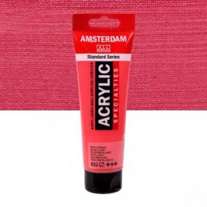 Acrílico Amsterdam 120 ml - Rojo Metálico 832