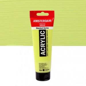 Acrílico Amsterdam 120 ml - Verde Amarillento Claro 664