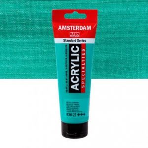 Acrílico Amsterdam 120 ml - Verde Metálico 836