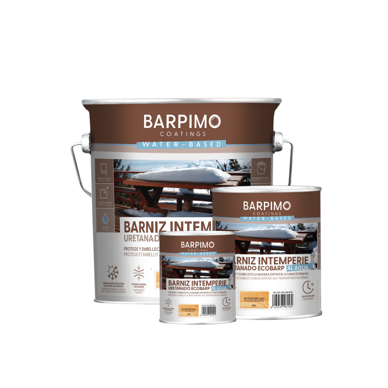 Barniz Intemperie Ecobarp al Agua Barpimo