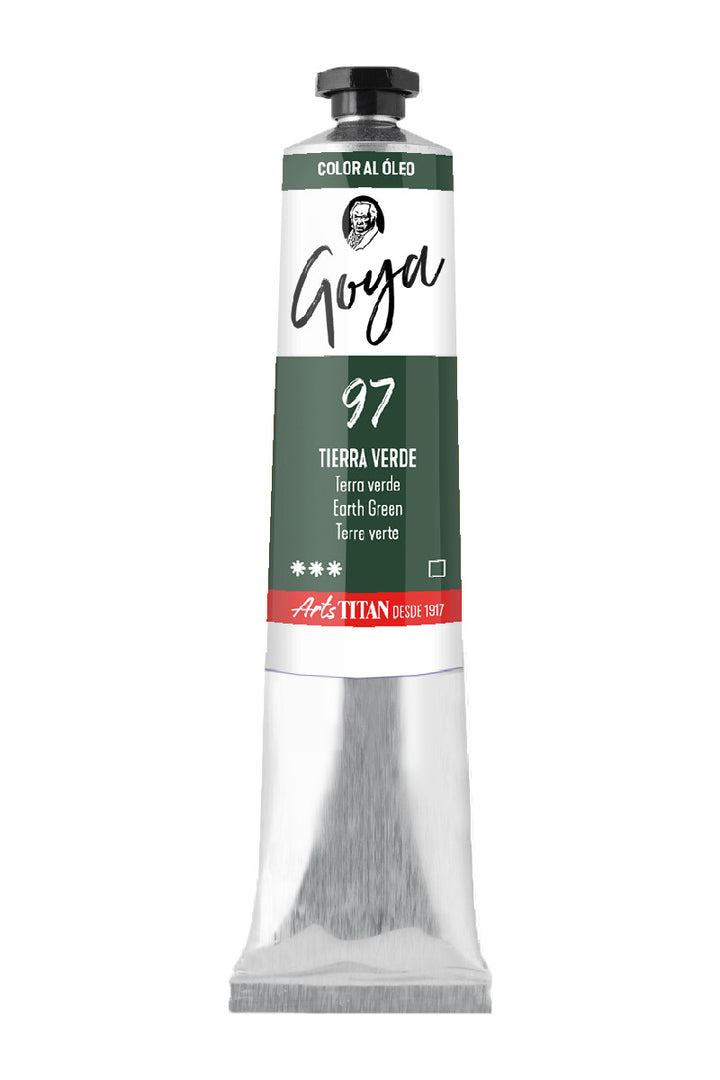 Óleo Titan Goya – Tierra verde nº 97 tubo 20 ml