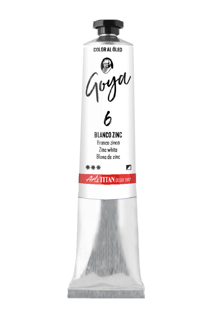 Óleo Titan Goya – Blanco zinc nº 6 tubo 20 ml