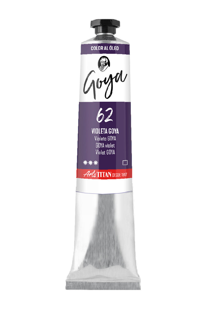 Óleo Titan Goya – Violeta Goya nº 62 tubo 60 ml