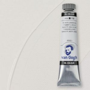 Óleo Van Gogh 20 ml - Blanco Titanio Linaza