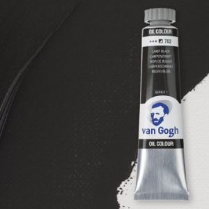 Óleo Van Gogh 20 ml - Negro Bujía