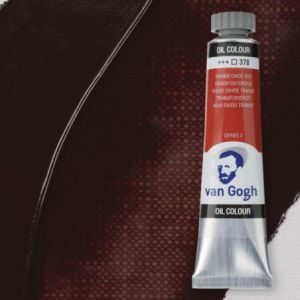 Óleo Van Gogh 20 ml - Rojo Óxido Transparente