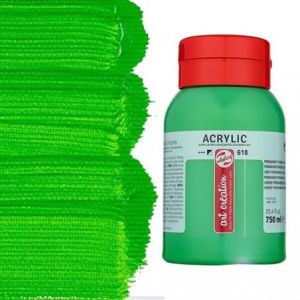 Acrílico Talens ArtCreation 750 ml - Verde Permanente Claro 618